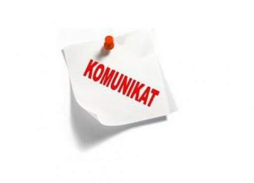 KOMUNIKAT